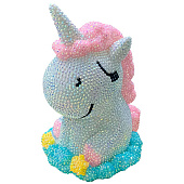 Алмазная мозаика на копилке Unicorn Draw me! 156-TZ019 1